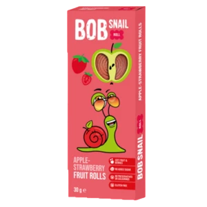 Bob Snail Roll Jabłko-Truskawka 30g