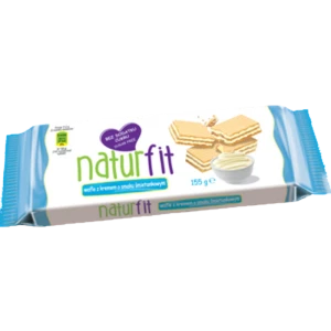 Wafle śmietankowe NATURFIT 155 g