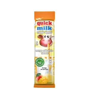 Quick Milk rurki do picia mleka o smaku mango i wanilii 5x6g