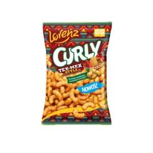 Chrupki Curly Tex-Mex 100g