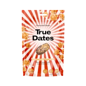 True Dates Caramel Popcorn 100g