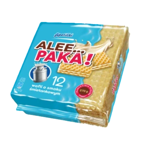 Apetilki Wafle przekładane śmietankowe 270 g