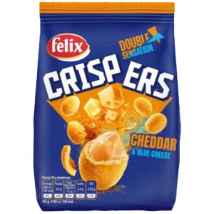 felix Crispers Paprika Cheddar & Blue Cheese 125 g