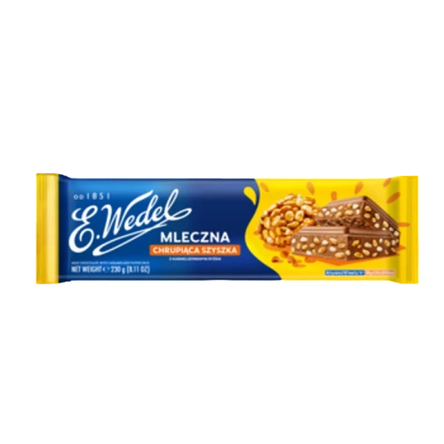 E.Wedel Czekolada mleczna z karmelizowanym ryżem preparowanym 230g image-editor%2Fzip-import%2F1776698382077-788-e1691a2cda73.png