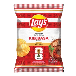 Lay's Chipsy o smaku kiełbasy 130 g