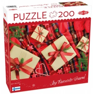Puzzle 200 elementów Świąteczne prezenty