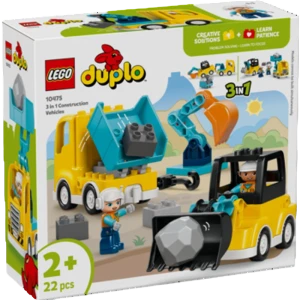 Klocki LEGO DUPLO Town 10475 Maszyny budowlane 3 w 1