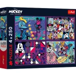Trefl Puzzle 4x250 mix