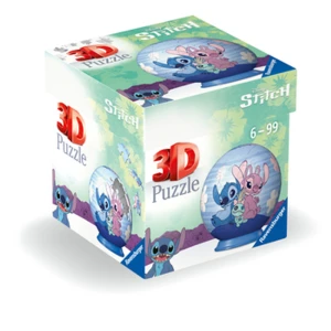 Puzzle 3D Kula: Stitch & Angel