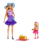 Barbie Siostry na pikniku Lalki Zestaw JBF43