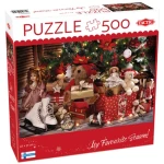 Puzzle 500 Świąteczne prezenty i zabawki