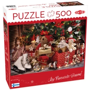 Puzzle 500 Świąteczne prezenty i zabawki