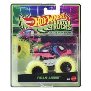Hot Wheels Monster Trucks Pojazd świecący w ciemności