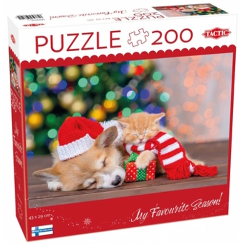Puzzle 200 elementów Pazurki i prezenty 1775834175802-3seojz.png
