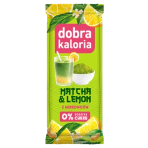dobra kaloria Baton MATCHA & LEMON 35 g