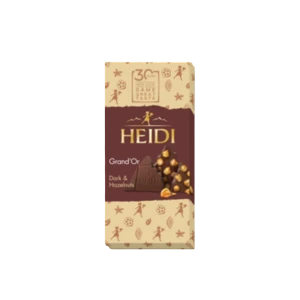 Heidi Grand'Or Dark&Hazelnuts 80g