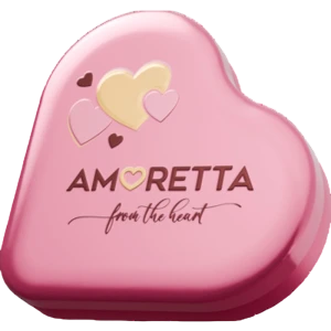 Amoretta serce puszka trus 195g Mieszko