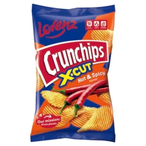 Crunchips X-Cut HOT&SPICY 130G
