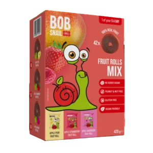 Bob Snail Fruit Rolls Mix 420g