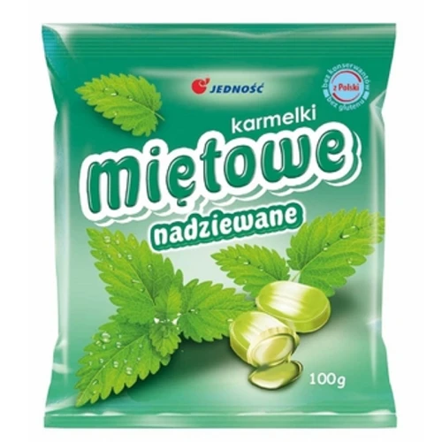 Jedność Karmelki nadziewane Miętowe 100 g 1775831709518-ewj7h.png