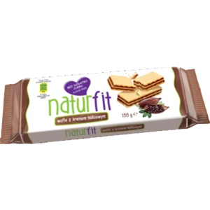 Wafle kakaowe NATURFIT 155 g