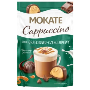 Mokate Cappuccino o smaku orzechowo-czekoladowym 110 g