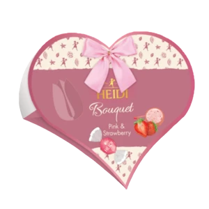 Heidi Bouquet Strawberry Heart 100g
