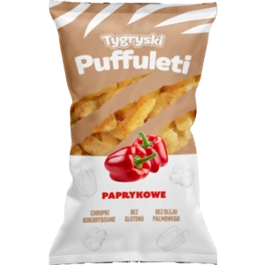 Tygryski Puffuleti paprykowe 85 g