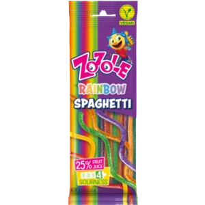 Żelki zozole rainbow spaghetti 75g Mieszko