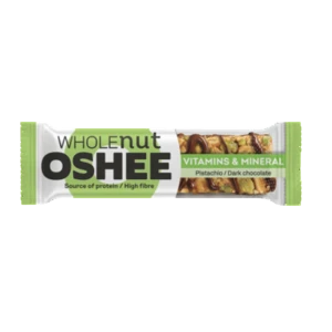 Oshee Wholenut Bar Pistachio Dark Chocolate 40g