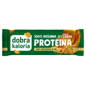 Dobra kaloria Baton proteinowy krem orzechowy & sól 45 g