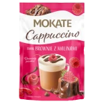 Mokate Cappuccino o smaku brownie z malinami 110 g