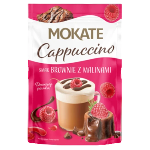 Mokate Cappuccino o smaku brownie z malinami 110 g image-editor%2Fzip-import%2F1776698382077-938-6f1b8b973c79.png