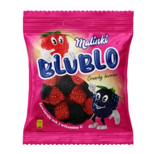 Żelki BLUBLO Malinki 80 g