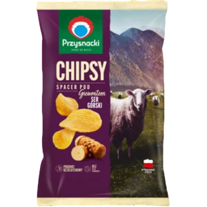 Przysnacki chipsy Spacer pod Giewontem o smaku sera górskiego 30 g