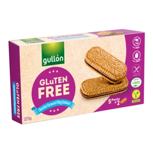 Gullón Bezglutenowe ciastka z nadzieniem czekoladowym 225g