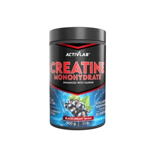 ACTIVLAB Creatine Monohydrate Smak czarna porzeczka (słój 500 g). Suplement diety. 1775832090947-z4wlb.png