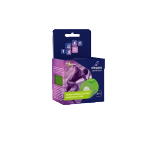 Taśma kinezjologiczna 5cmx5m zielona, Depan Premium