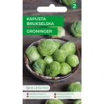 Kapusta brukselska/Brassica oleracea var. gemmifera/Groninger/ Legutko