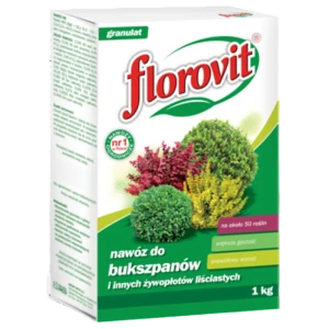 Florovit nawóz do bukszpanów i innych żywopłotów liściastych 1 kg