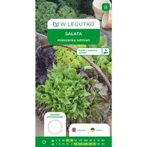 Otoczki - Sałata/Lactuca sativa/mieszanka odmian/-/100szt./II Legutko