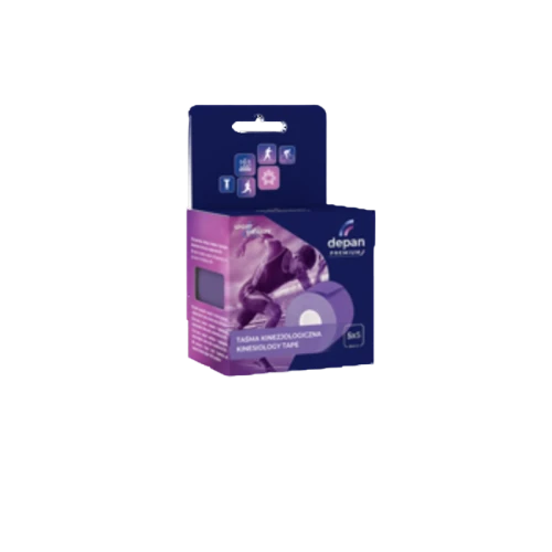 Taśma kinezjologiczna 5cmx5m fioletowa, Depan Premium image-editor%2Fzip-import%2F1776698382077-1021-f16352ab4690.png