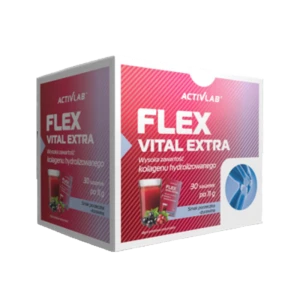 ACTIVLAB FlexVital Extra Smak porzeczka-żurawina (display 330 g (30 saszetek x 11 g)) Suplement diety.