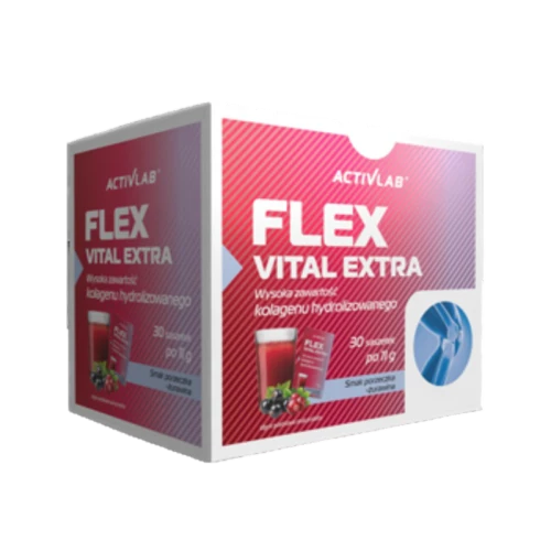 ACTIVLAB FlexVital Extra Smak porzeczka-żurawina (display 330 g (30 saszetek x 11 g)) Suplement diety. image-editor%2Fzip-import%2F1776698382077-1022-9571c1389dd0.png