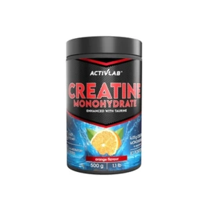 ACTIVLAB Creatine Monohydrate Smak pomarańczowy (słój 500 g). Suplement diety.
