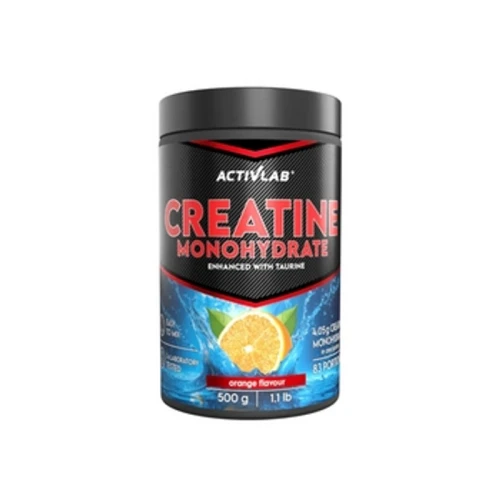 ACTIVLAB Creatine Monohydrate Smak pomarańczowy (słój 500 g). Suplement diety. 1775832906711-03pu77.png