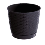 Doniczka Prosperplast Ratolla śr. 19 cm antracyt