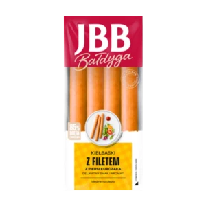 Kiełbaski z filetem z piersi kurczaka 190 g JBB