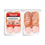 Sucha krakowska z szynki plastry 400 g Olewnik