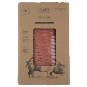 Pawęta Schab wieprzowy dojrzewający plastry 65 g